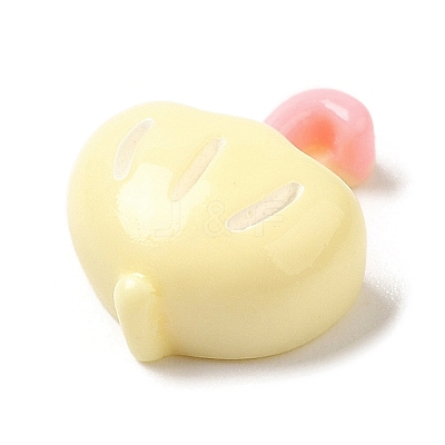 Opaque Resin Cabochons RESI-C036-04J-1