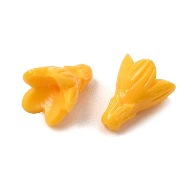 Dyed Synthetic Coral Carved Beads GG-CBA993E-02A-07-1