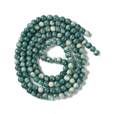 Baking Paint Glass Bead Strands X-GLAA-H031-01A-07-1