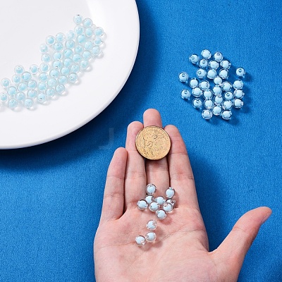 Transparent Acrylic Beads TACR-S135-002-1
