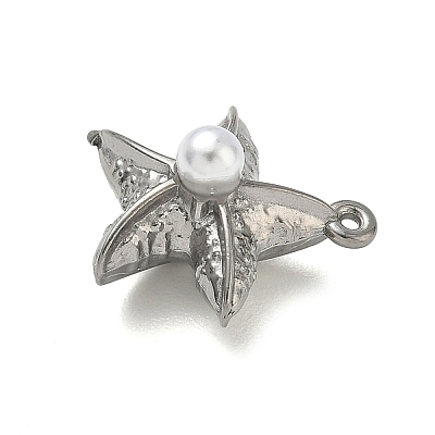 304 Stainless Steel Pendants STAS-F328-02C-P-1
