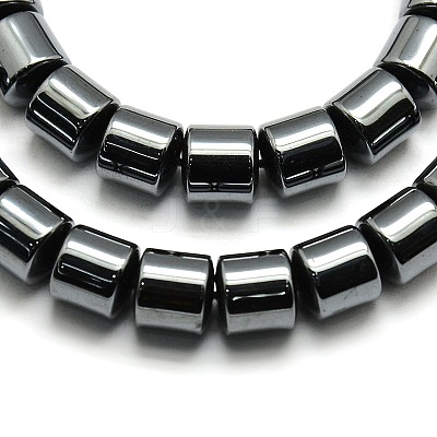 Grade AA Non-magnetic Synthetic Hematite Column Beads Strands X-G-F161-06D-1
