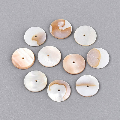 Natural Freshwater Shell Beads BSHE-T014-43C-1
