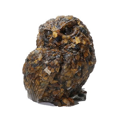 Resin Owl Display Decoration PW-WG10820-05-1