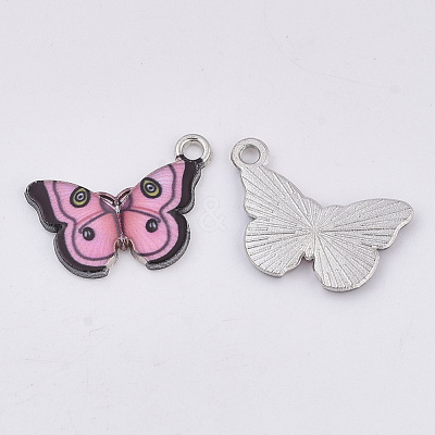 Printed Alloy Pendants PALLOY-R111-20-1