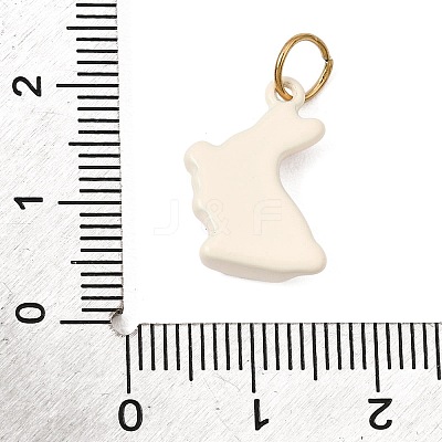 Printed 304 Stainless Steel Pendants SA-CBA59B8-02I-G-1