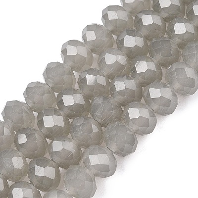 Glass Beads Strands EGLA-A044-J8mm-D10-1