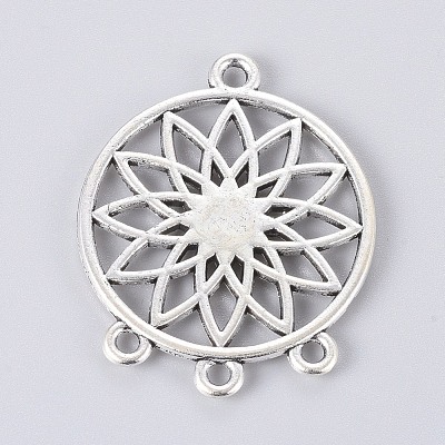 Alloy Chandelier Component Links Cabochon Settings PALLOY-E564-45AS-1