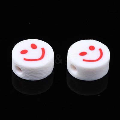 Handmade Polymer Clay Beads X-CLAY-N008-040E-1