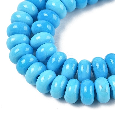 Handmade Lampwork Beads LAMP-Q004-02C-1