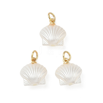 ABS Imitation Pearl Pendants PALLOY-JF05669-02-1