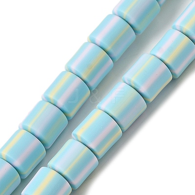 Polymer Clay Beads Strands CLAY-H006-01I-1