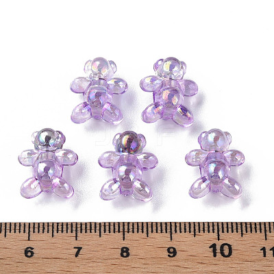 Transparent Acrylic Beads MACR-S154-127-C04-1