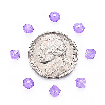 Transparent Acrylic Beads LS-MACR-S373-84-B06-1