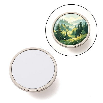 Soccer Season Sublimation Blank Brooch Pins FIND-T077-01C-P-1
