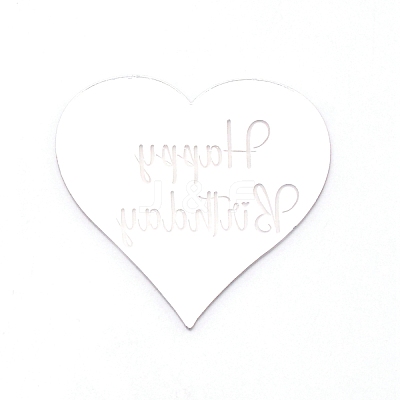 Birthday Theme Acrylic Ornaments MACR-WH0006-02A-1