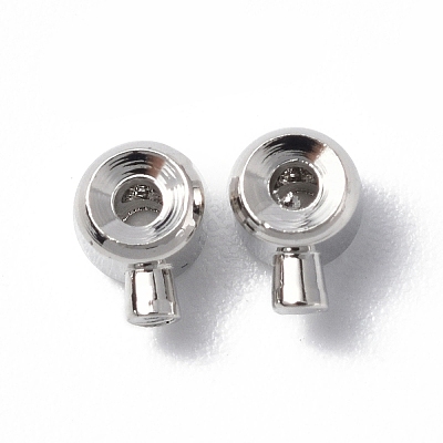 Brass Crimp Beads KK-P223-35P-1