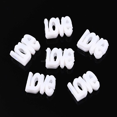 Opaque Acrylic European Beads SACR-Q190-22K-1