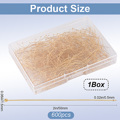 600Pcs Jewelry Findings KK-SP0001-71D-G-1