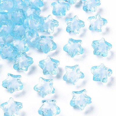 Transparent Acrylic Beads TACR-S152-01A-754-1