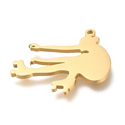 304 Stainless Steel Pendants STAS-R131-11G-02-1