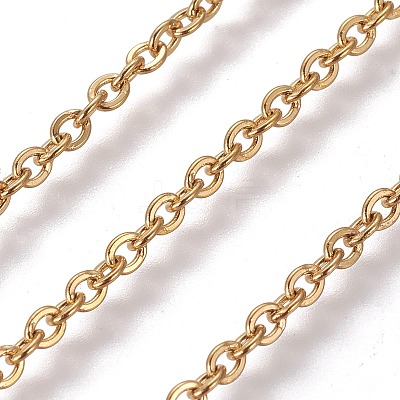 Ion Plating(IP) 304 Stainless Steel Cable Chains CHS-E018-10G-01-1
