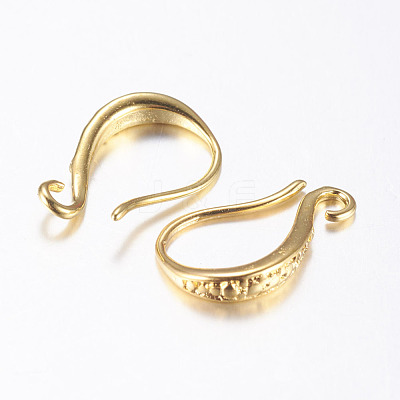 Brass Earring Hooks KK-K197-62-1