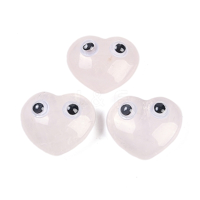 Natural Rose Quartz Figurines G-H073-01D-1