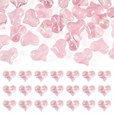 30Pcs Transparent Glass Beads GLAA-TADJ0001-02C-1