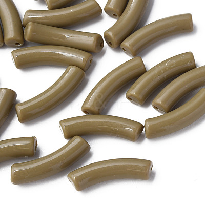 Opaque Acrylic Beads MACR-S372-002B-17-1022-1
