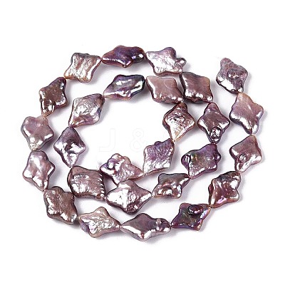 Natural Baroque Keshi Pearl Beads PEAR-S022-01C-1