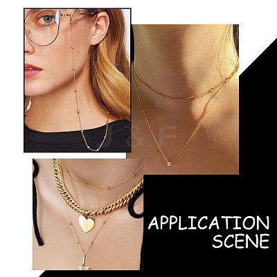 DIY Chain Necklaces Making Kits DIY-SC0020-82-1