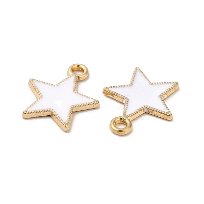 Alloy Enamel Pendants ENAM-C005-01G-1