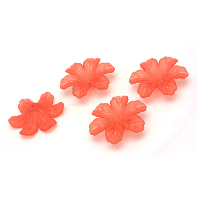 Transparent Acrylic Beads X-FACR-Q009-09-1