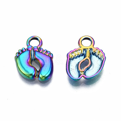 Rainbow Color Alloy Charms PALLOY-N163-106-NR-1