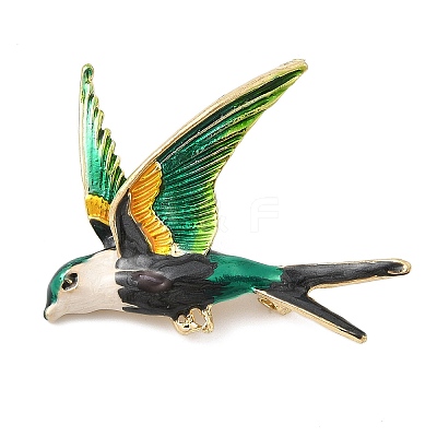 Bird Enamel Pins LS-JEWB-S034-05G-C-1