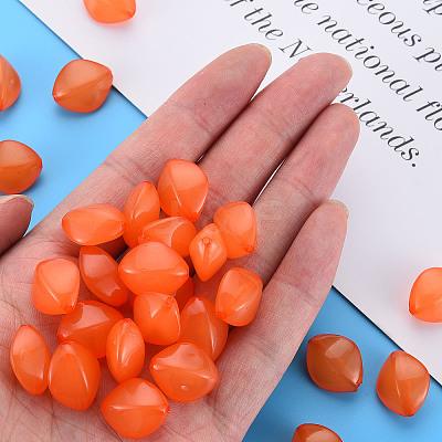 Imitation Jelly Acrylic Beads MACR-S373-93-E05-1