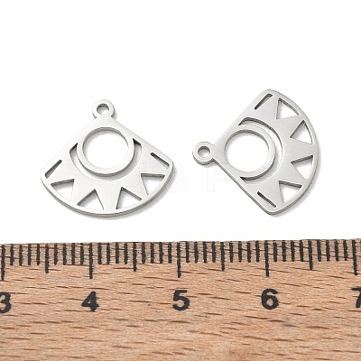 304 Stainless Steel Pendants SA-CBA28C1-02F-P-1