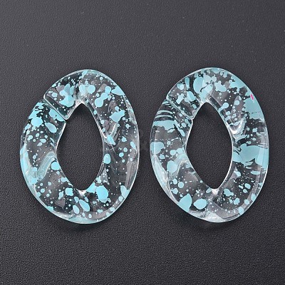 Transparent Acrylic Linking Rings OACR-N009-014A-05-1
