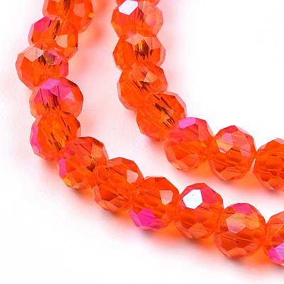 Electroplate Glass Beads Strands LS-EGLA-A034-T2mm-L29-1