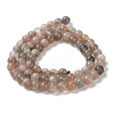 Natural Grey Moonstone Beads Strands G-F632-24-02-01-1