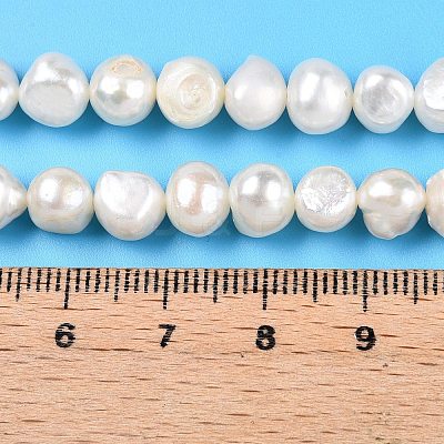 Natural Cultured Freshwater Pearl Beads Strands X-PEAR-N014-06C-1