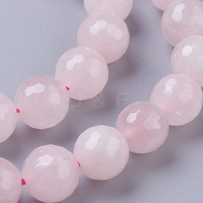 Natural Rose Quartz Beads Strands G-D840-20-10mm-1