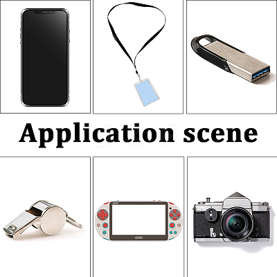 10Pcs Polyester Mobile Straps HJEW-GF0001-67A-1