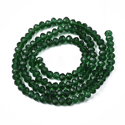 Glass Beads Strands EGLA-A034-T6mm-D24-1