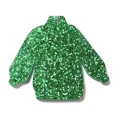Christmas Themed Acrylic Pendants SACR-P022-03D-1