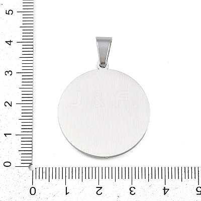 Jesus Theme 304 Stainless Steel Pendants STAS-D387-01A-P-1