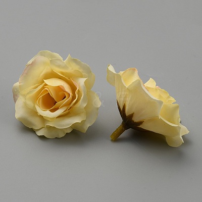 Cloth Imitation Rose Blossom AJEW-WH0083-22B-1