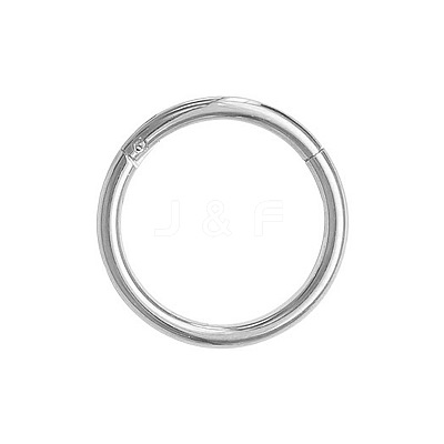 316L Surgical Stainless Steel Hoop Cartilage Earrings WGB51CA-24-1