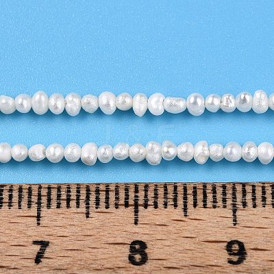 Natural Cultured Freshwater Pearl Beads Strands PEAR-N013-01-1